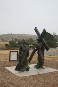 Statues at Mission San Luis Rey